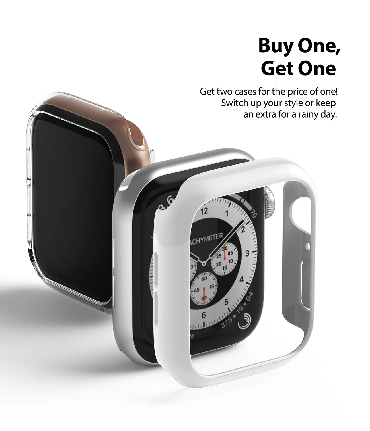 Apple Watch Series 6 / 5 / 4 / SE (44mm) Case | Slim (2 Pack) - Image 33