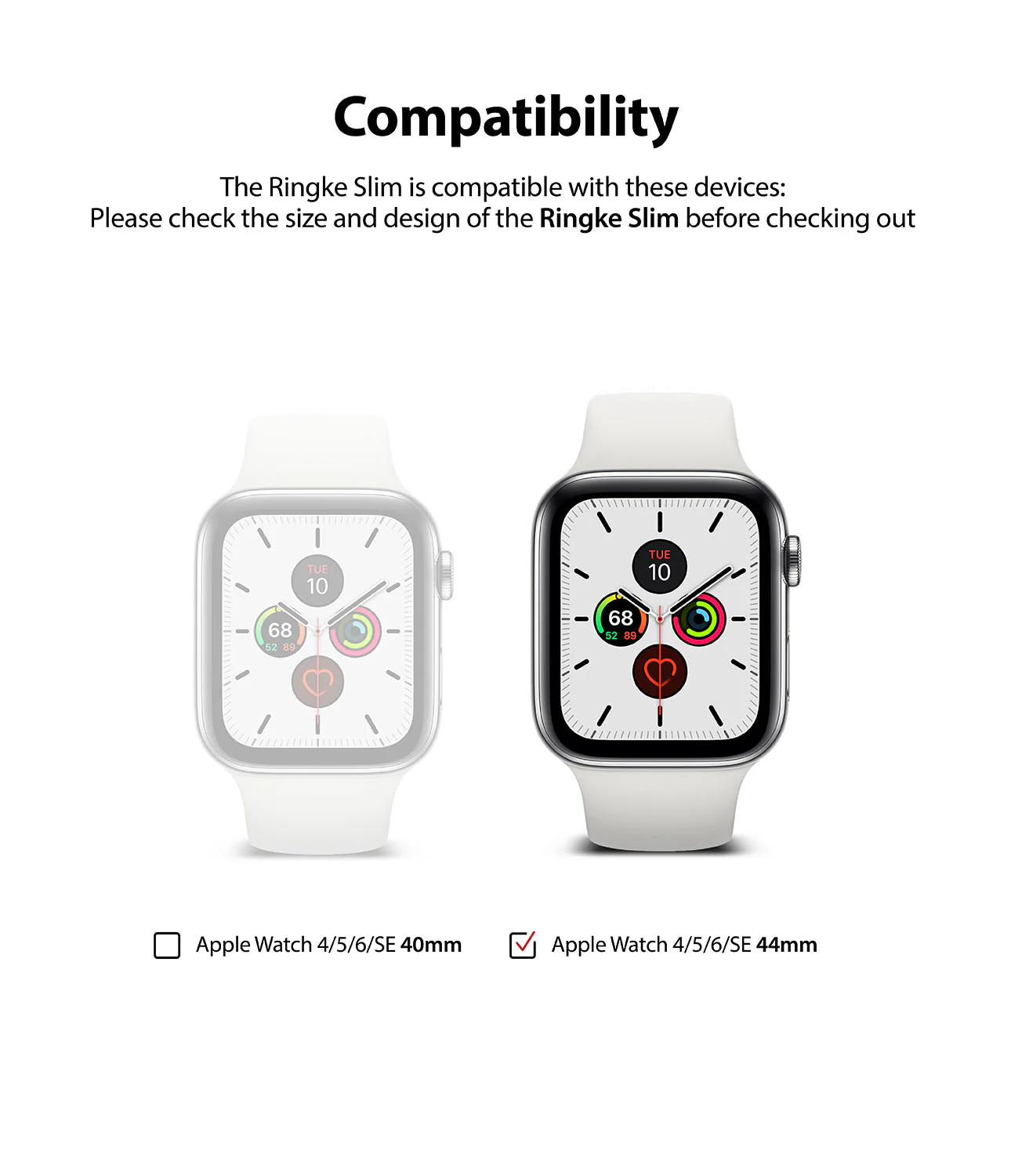 Apple Watch Series 6 / 5 / 4 / SE (44mm) Case | Slim (2 Pack) - Image 77
