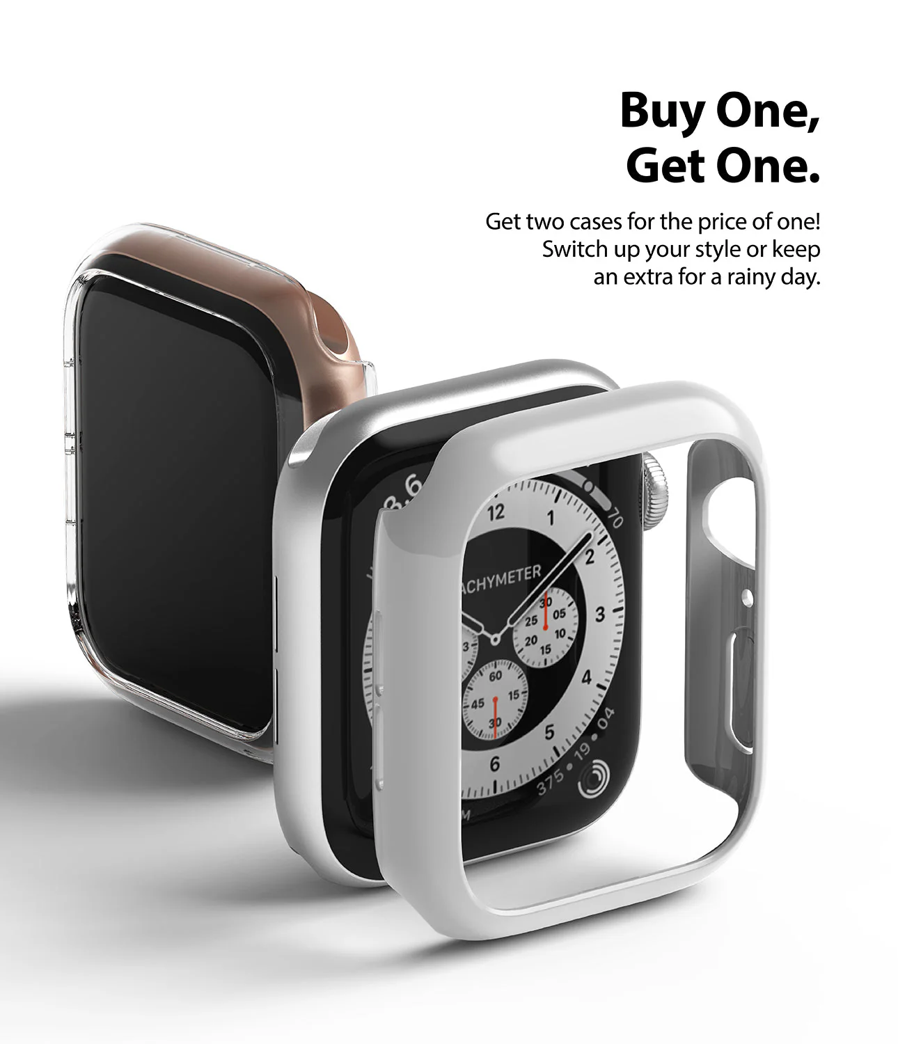 Apple Watch Series 6 / 5 / 4 / SE (44mm) Case | Slim (2 Pack) - Image 81