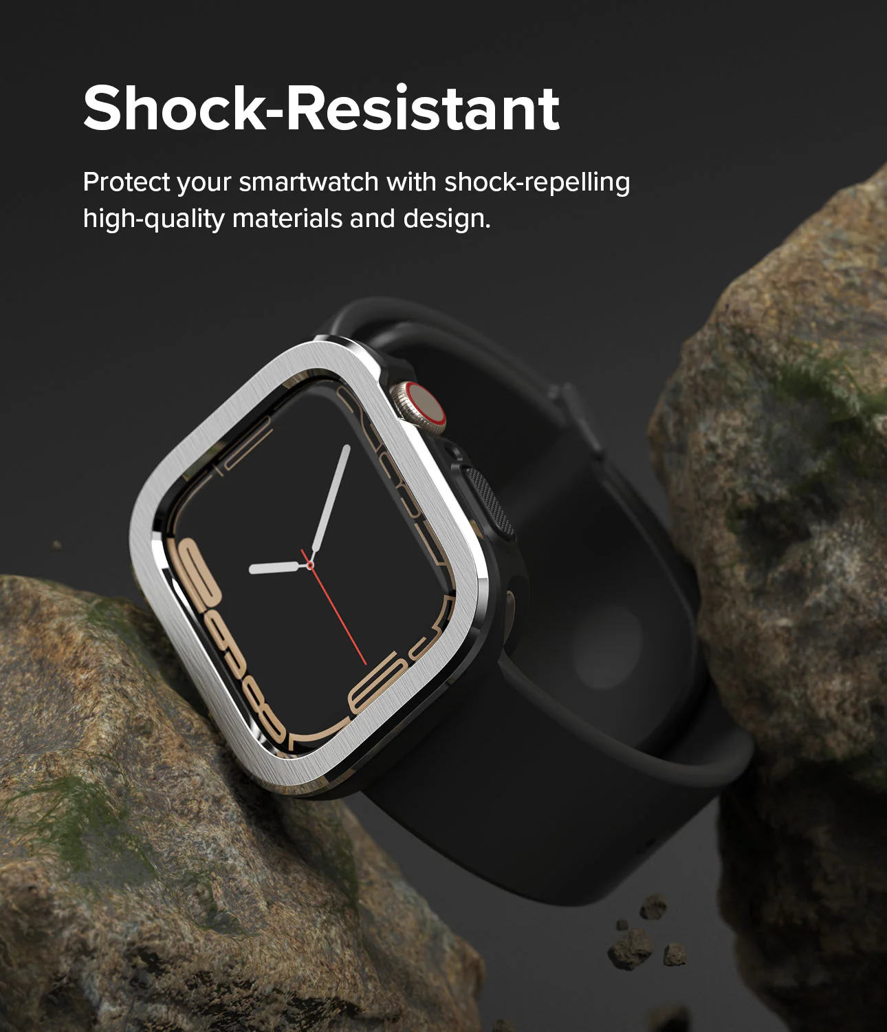 Apple Watch Series (41mm / 40mm) | Air Sports (Black) + Bezel Styling - Image 5