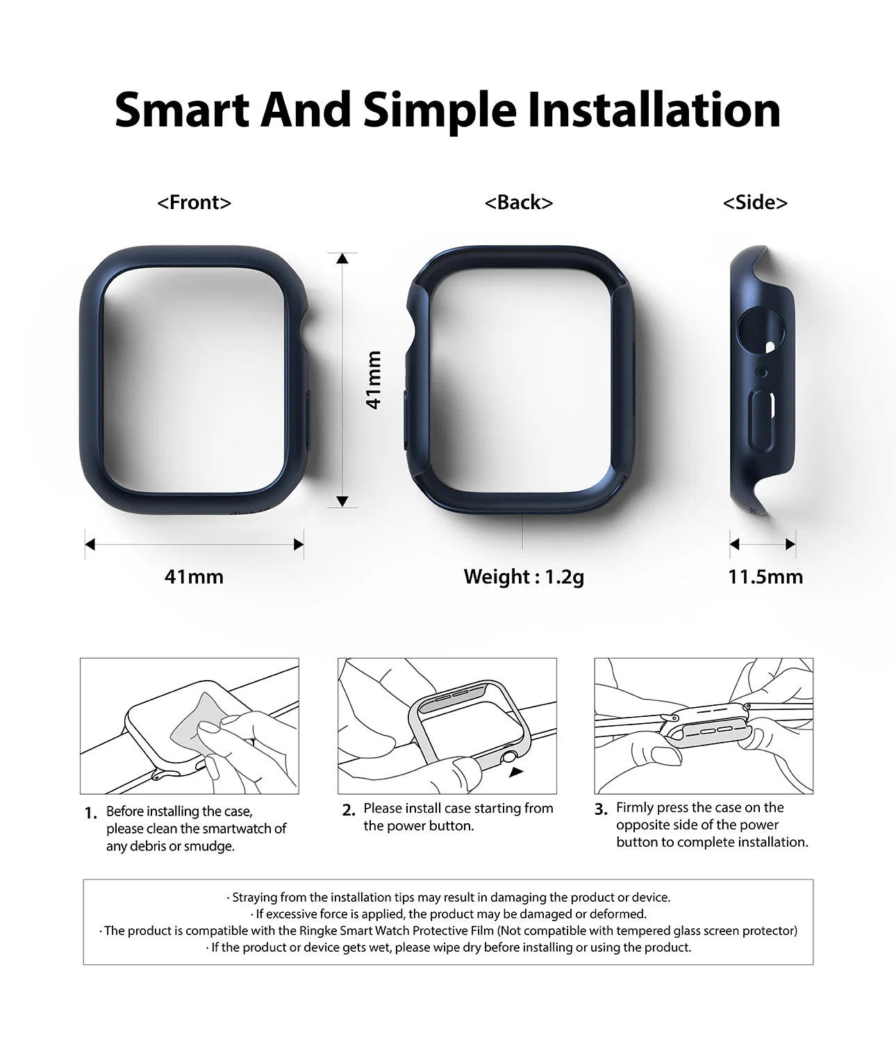 Apple Watch 9 / 8 / 7 (41mm) | Slim - Image 44