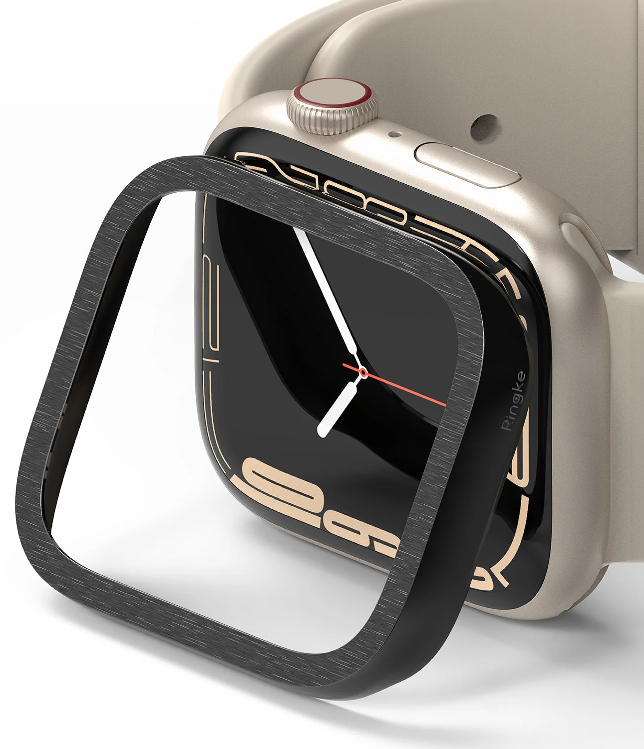Apple Watch 9 / 8 / 7 (45mm) | Premium Bezel Styling Hairline - Image 15
