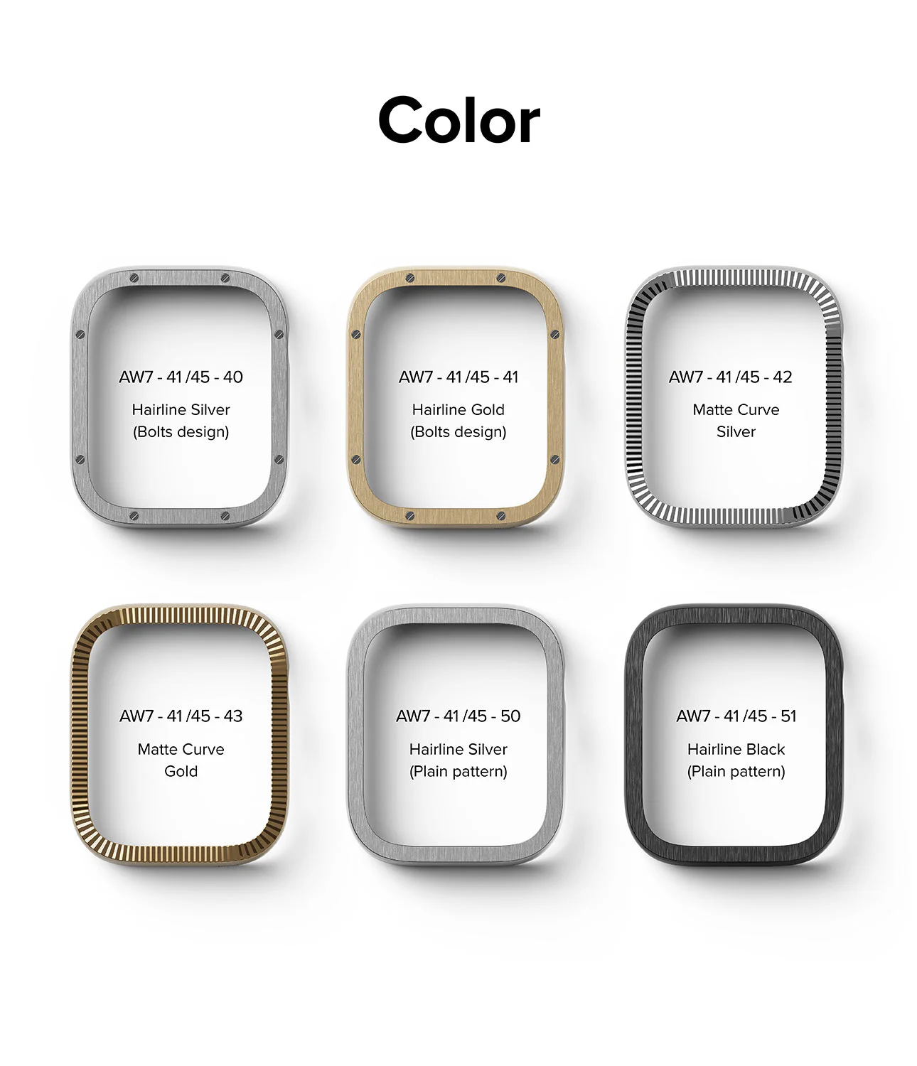Apple Watch 9 / 8 / 7 (45mm) | Premium Bezel Styling Hairline - Image 26