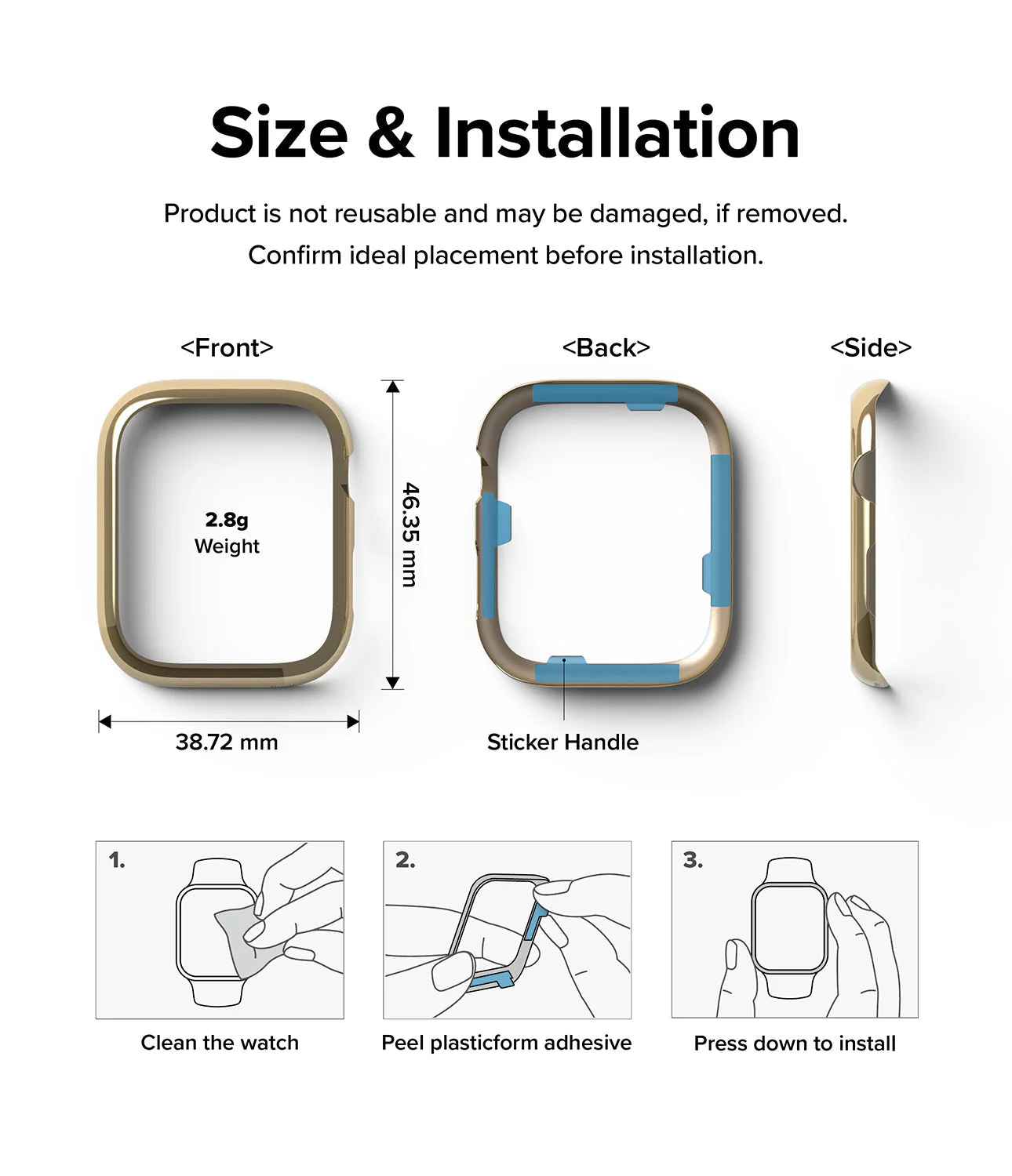 Apple Watch 9 / 8 / 7 (45mm) | Bezel Styling - Image 48