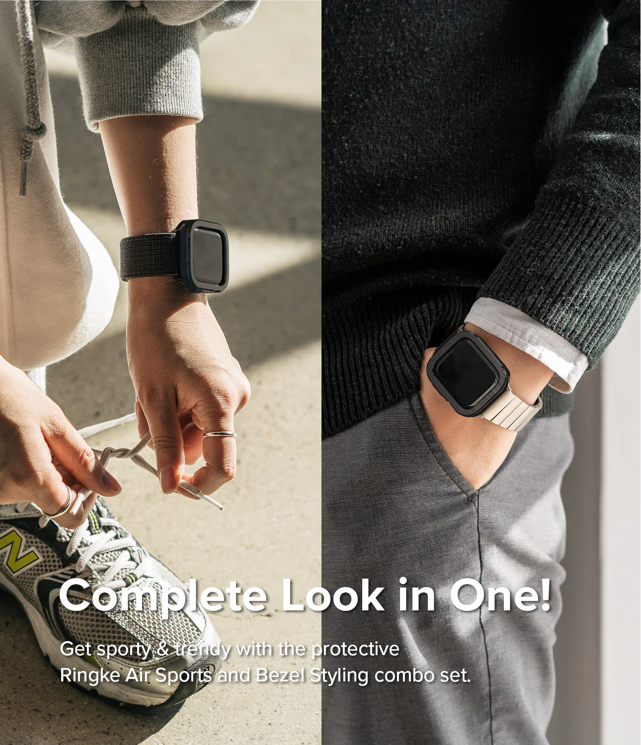 Apple Watch Series (45mm / 44mm) | Air Sports (Black) + Bezel Styling - Image 20