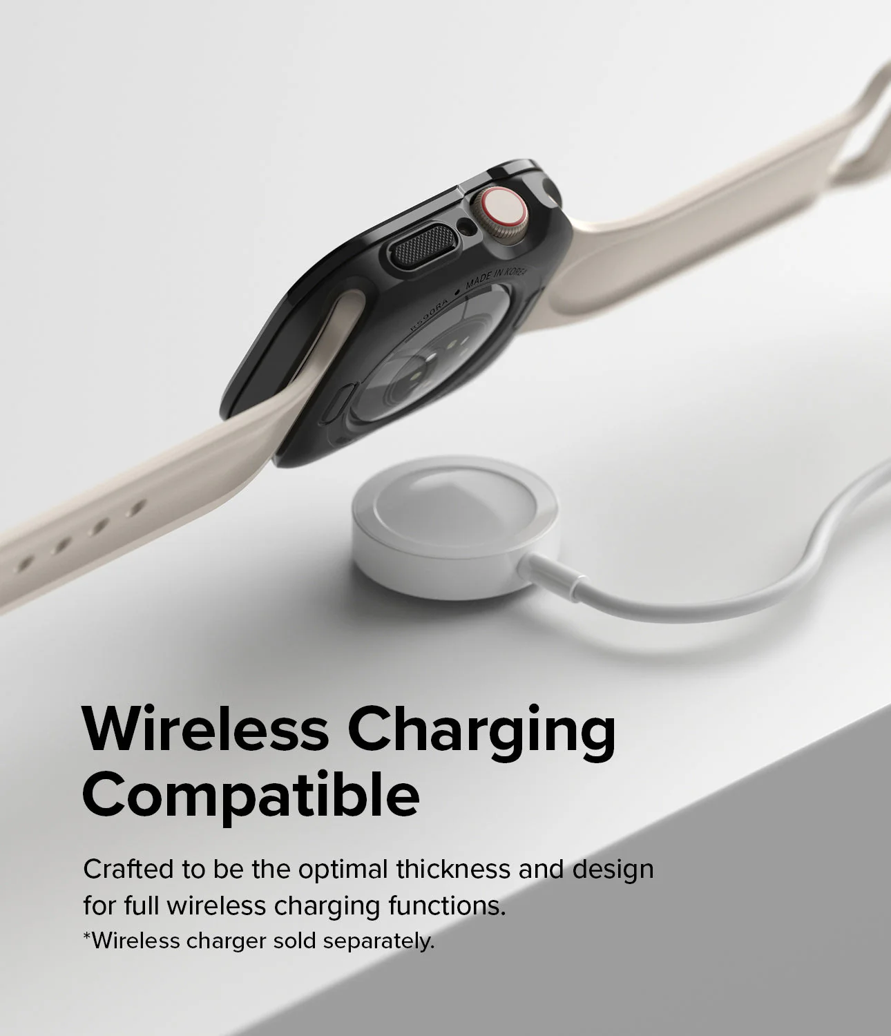 Apple Watch Series (45mm / 44mm) | Air Sports (Black) + Bezel Styling - Image 25