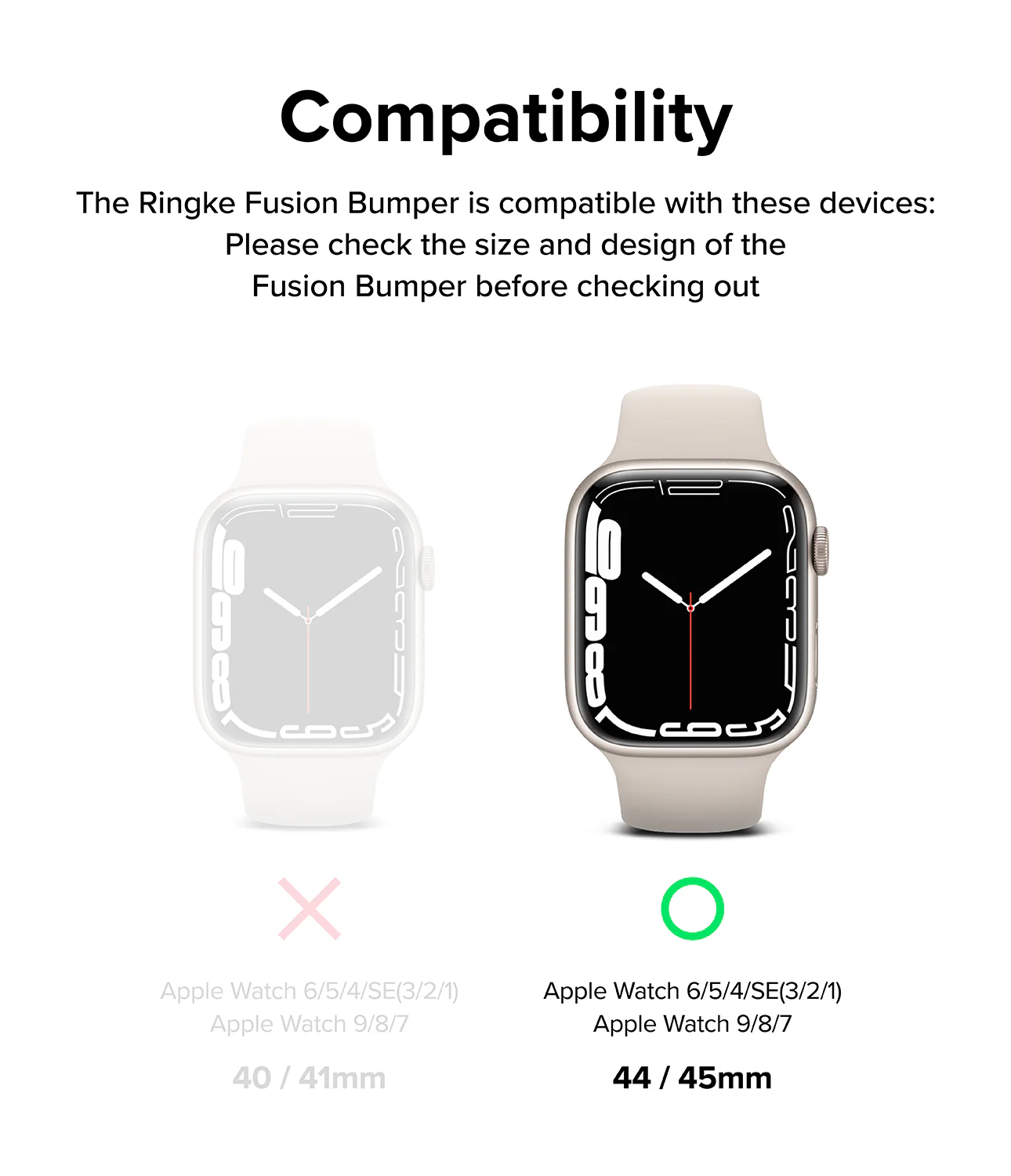 Apple Watch Series (45mm / 44mm) Case | Fusion Bumper - Image 3
