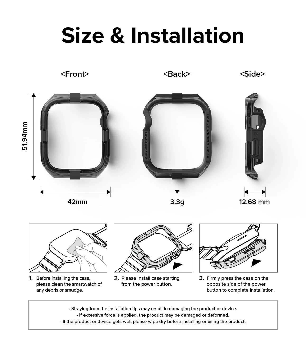 Apple Watch Series (45mm / 44mm) Case | Fusion Bumper - Image 44