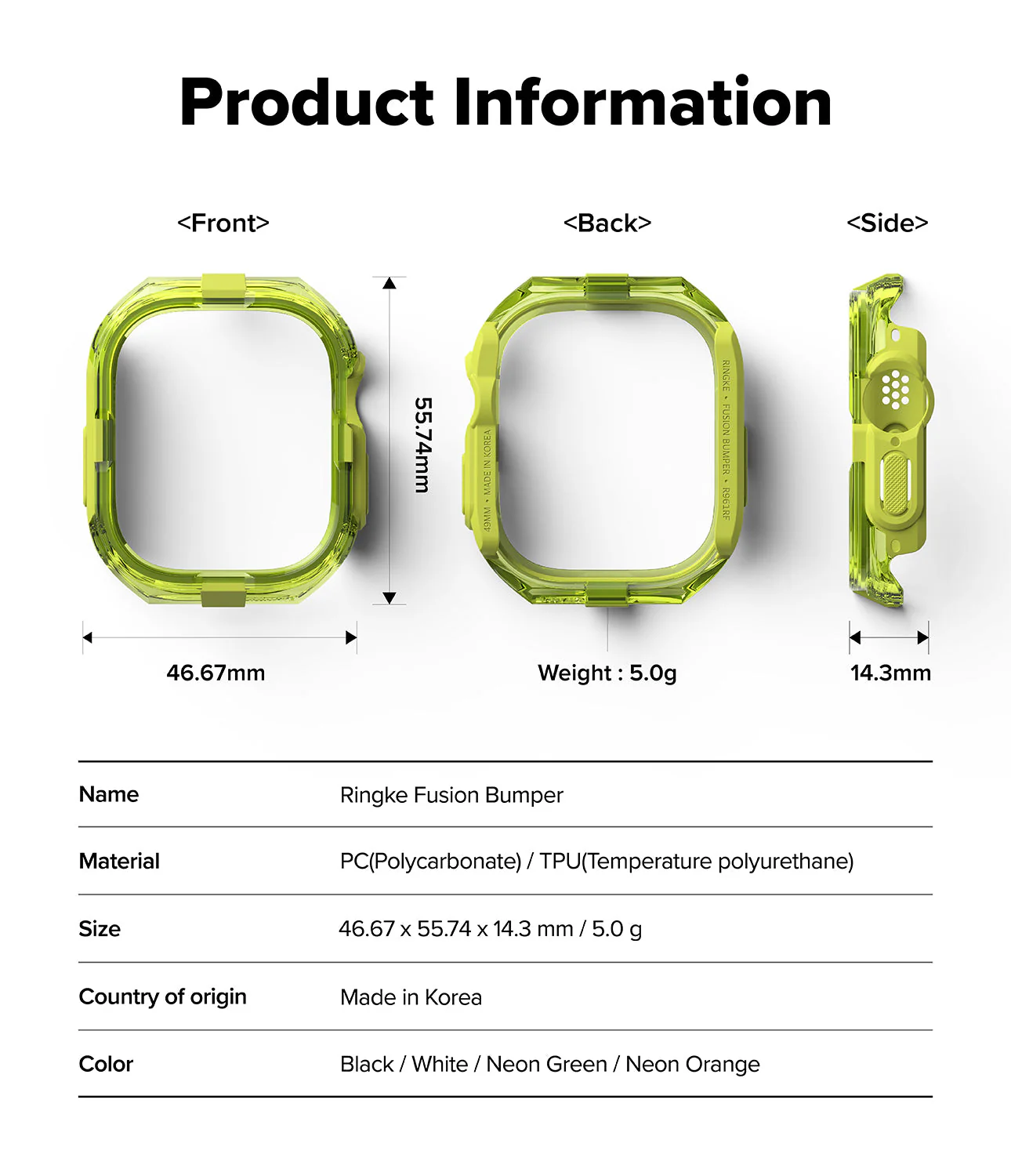 Apple Watch Ultra 3 / 2 / 1 Case | Fusion Bumper - Image 24