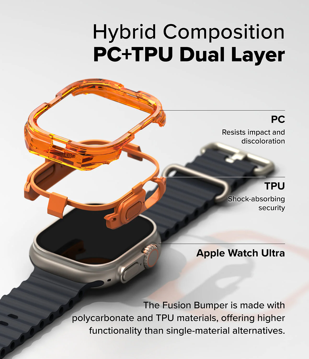 Apple Watch Ultra 3 / 2 / 1 Case | Fusion Bumper - Image 32