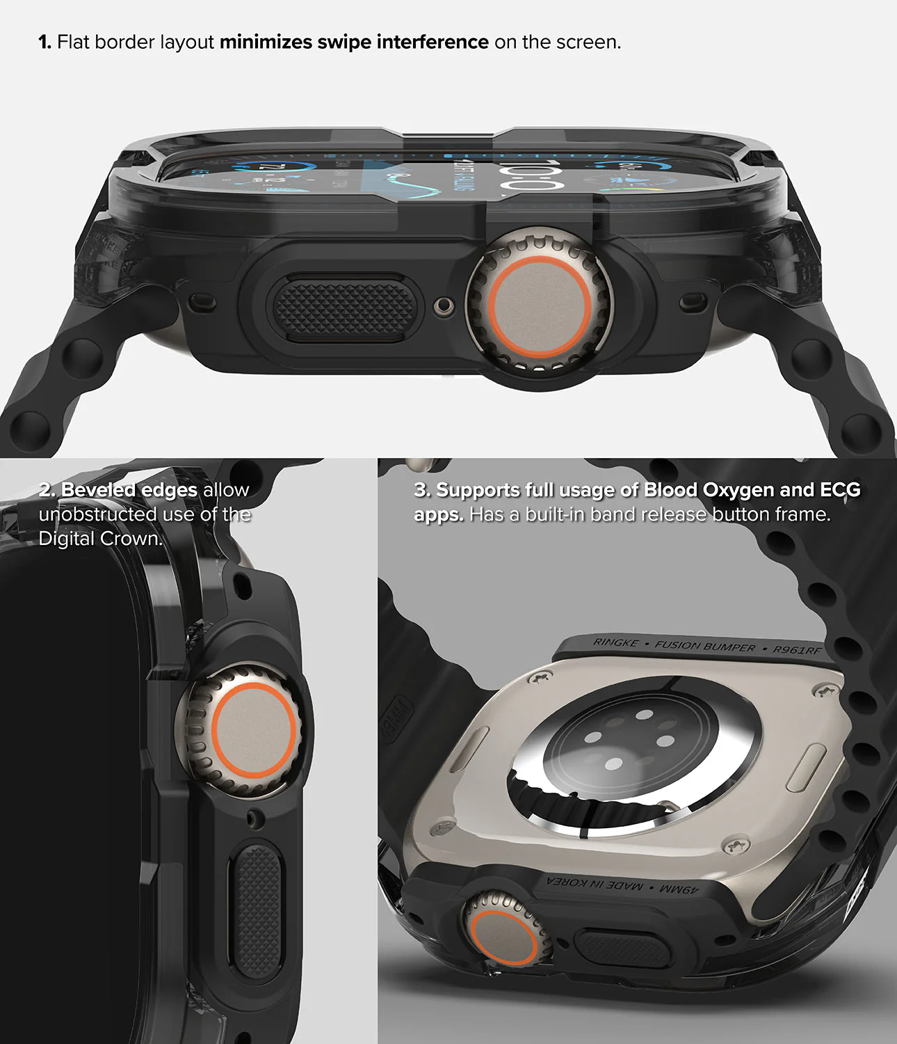 Apple Watch Ultra 3 / 2 / 1 Case | Fusion Bumper - Image 9