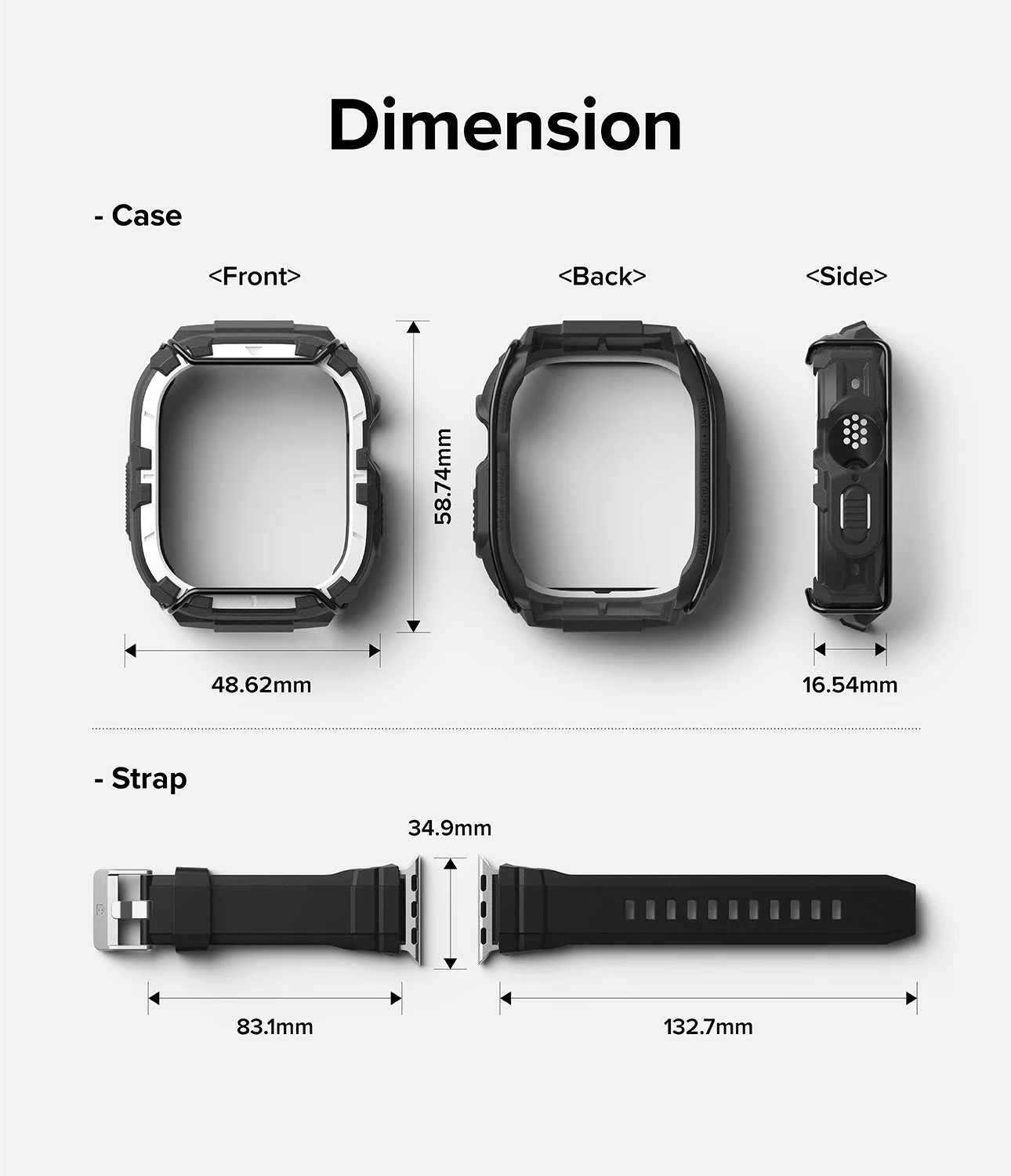 Apple Watch Ultra 3 / 2 / 1 Case + Band | Fusion-X Guard - Image 29