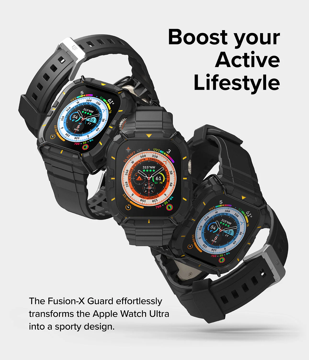 Apple Watch Ultra 3 / 2 / 1 Case + Band | Fusion-X Guard - Image 36