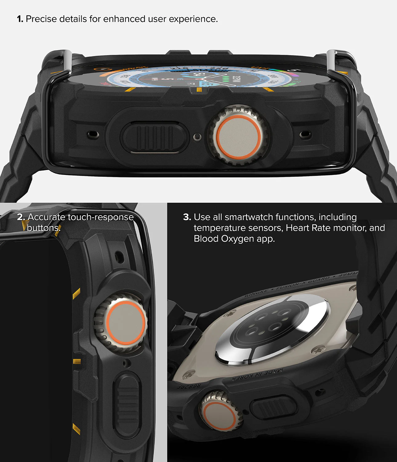Apple Watch Ultra 3 / 2 / 1 Case + Band | Fusion-X Guard - Image 39
