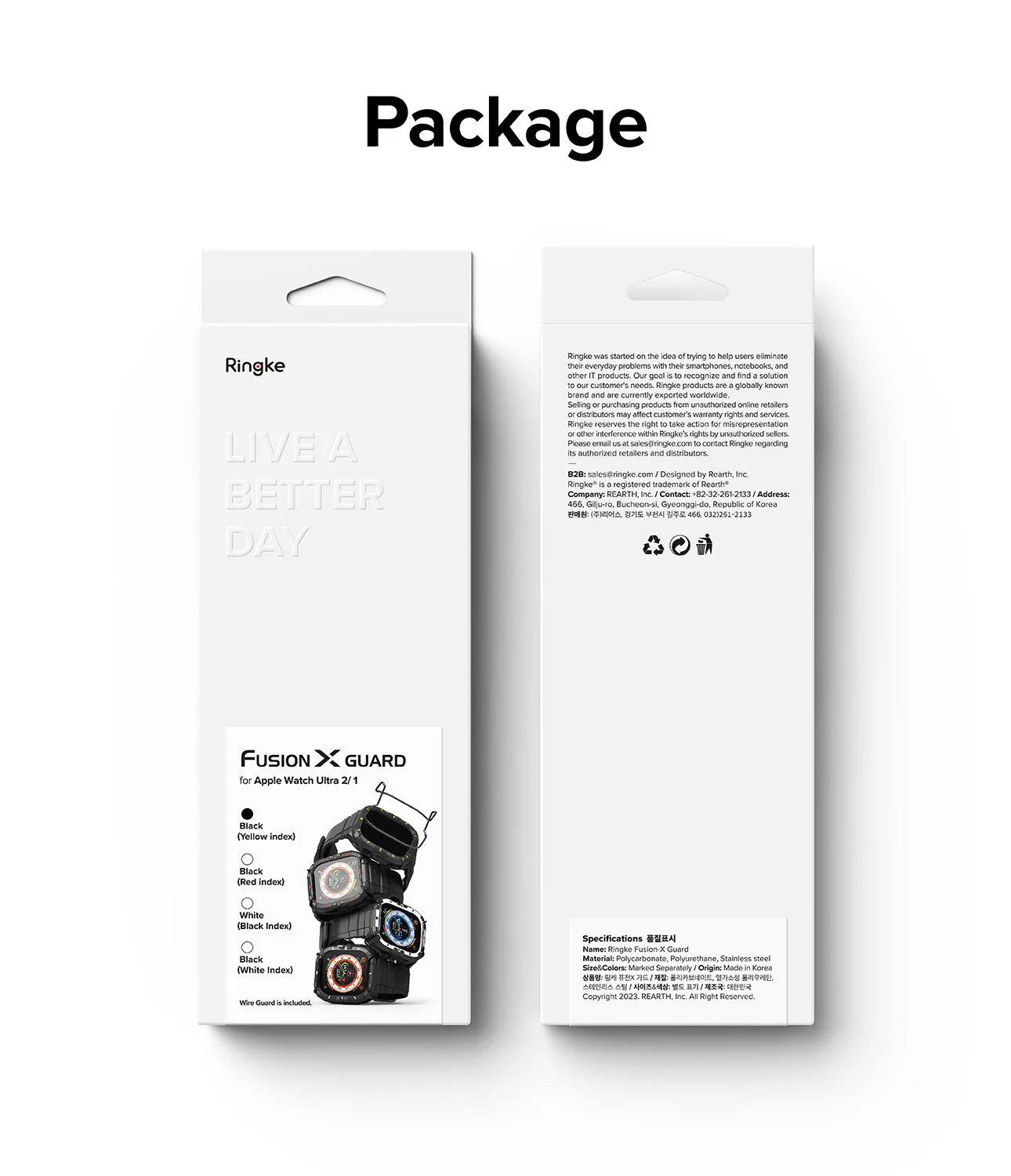 Apple Watch Ultra 3 / 2 / 1 Case + Band | Fusion-X Guard - Image 48