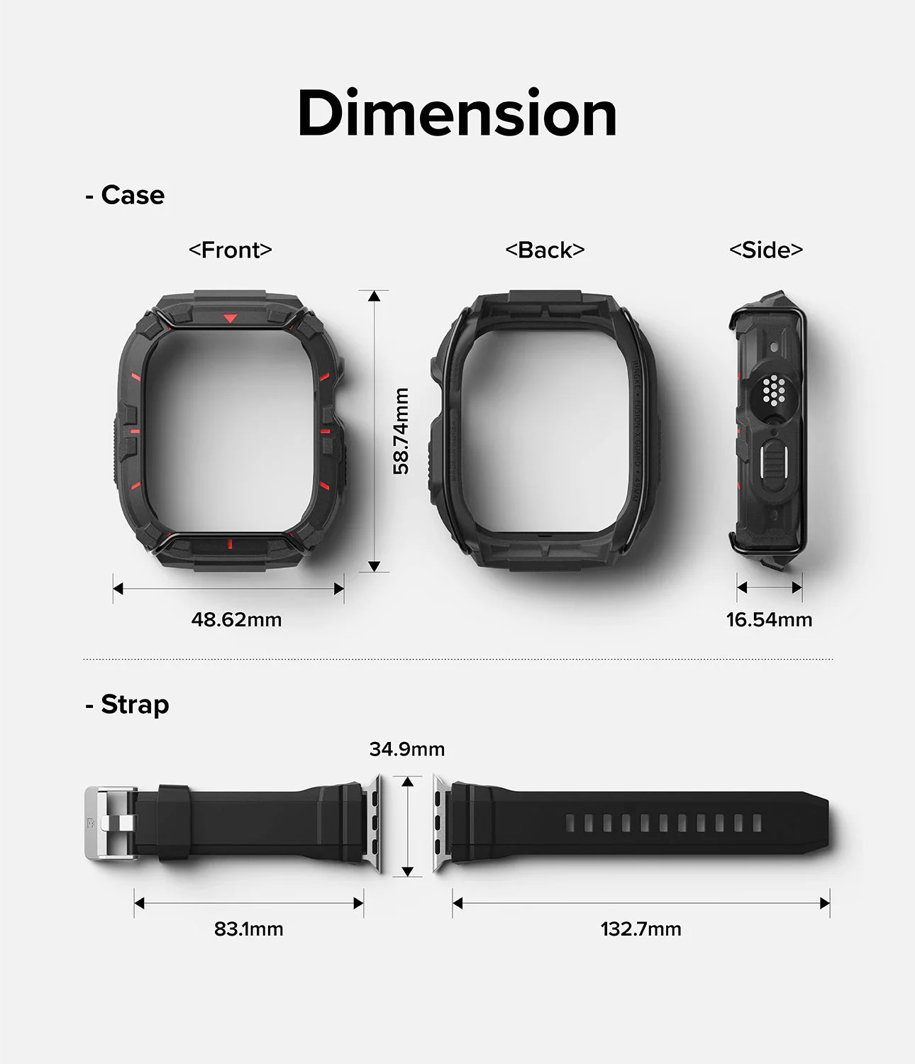 Apple Watch Ultra 3 / 2 / 1 Case + Band | Fusion-X Guard - Image 61