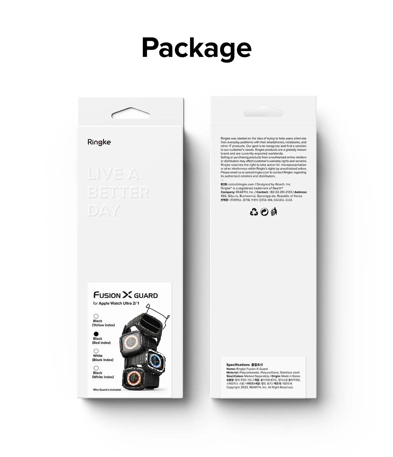 Apple Watch Ultra 3 / 2 / 1 Case + Band | Fusion-X Guard - Image 64