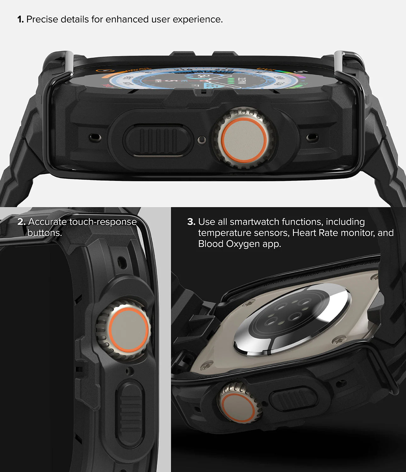 Apple Watch Ultra 3 / 2 / 1 Case + Band | Fusion-X Guard - Image 8