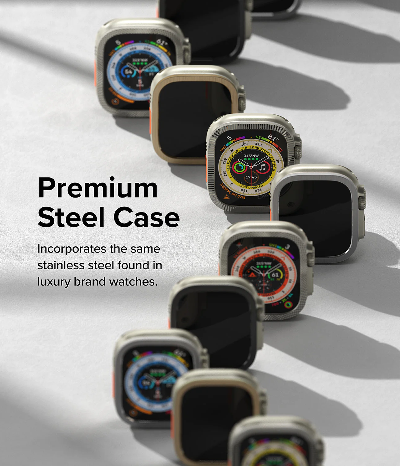 Apple Watch Ultra 3 / 2 / 1 | Glass + Bezel Styling Combo - Image 24