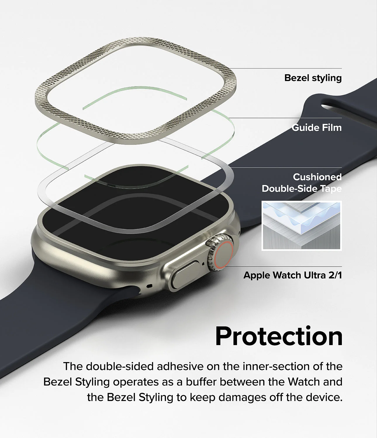 Apple Watch Ultra 3 / 2 / 1 | Glass + Bezel Styling Combo - Image 90
