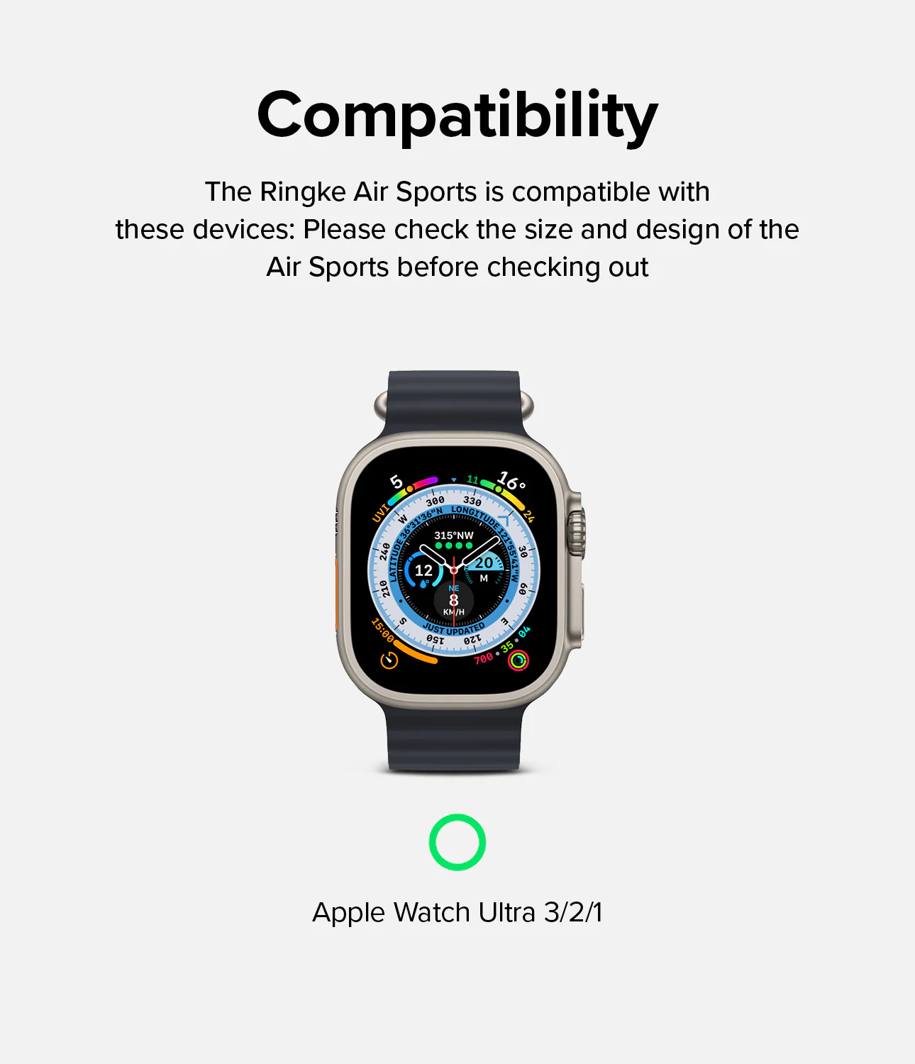 Apple Watch Ultra 3 / 2 / 1 Case | Air Sports - Image 16