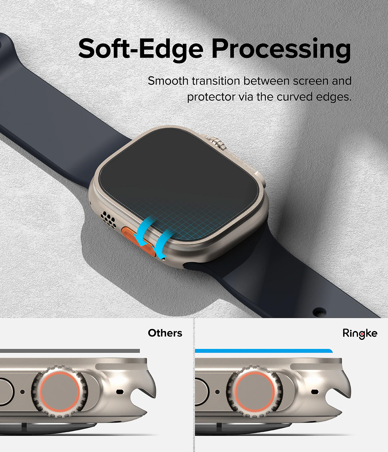 Apple Watch Ultra 3 / 2 / 1 Screen Protector | Glass - Image 7