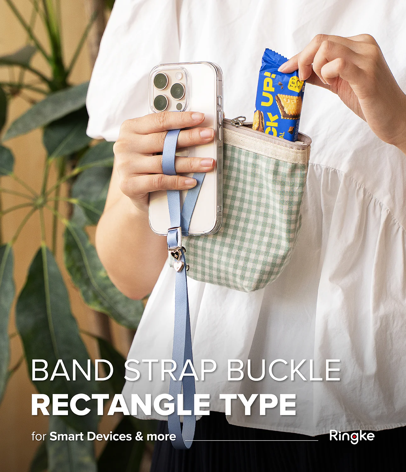 Band Buckle Rectangle Type Strap - Image 3