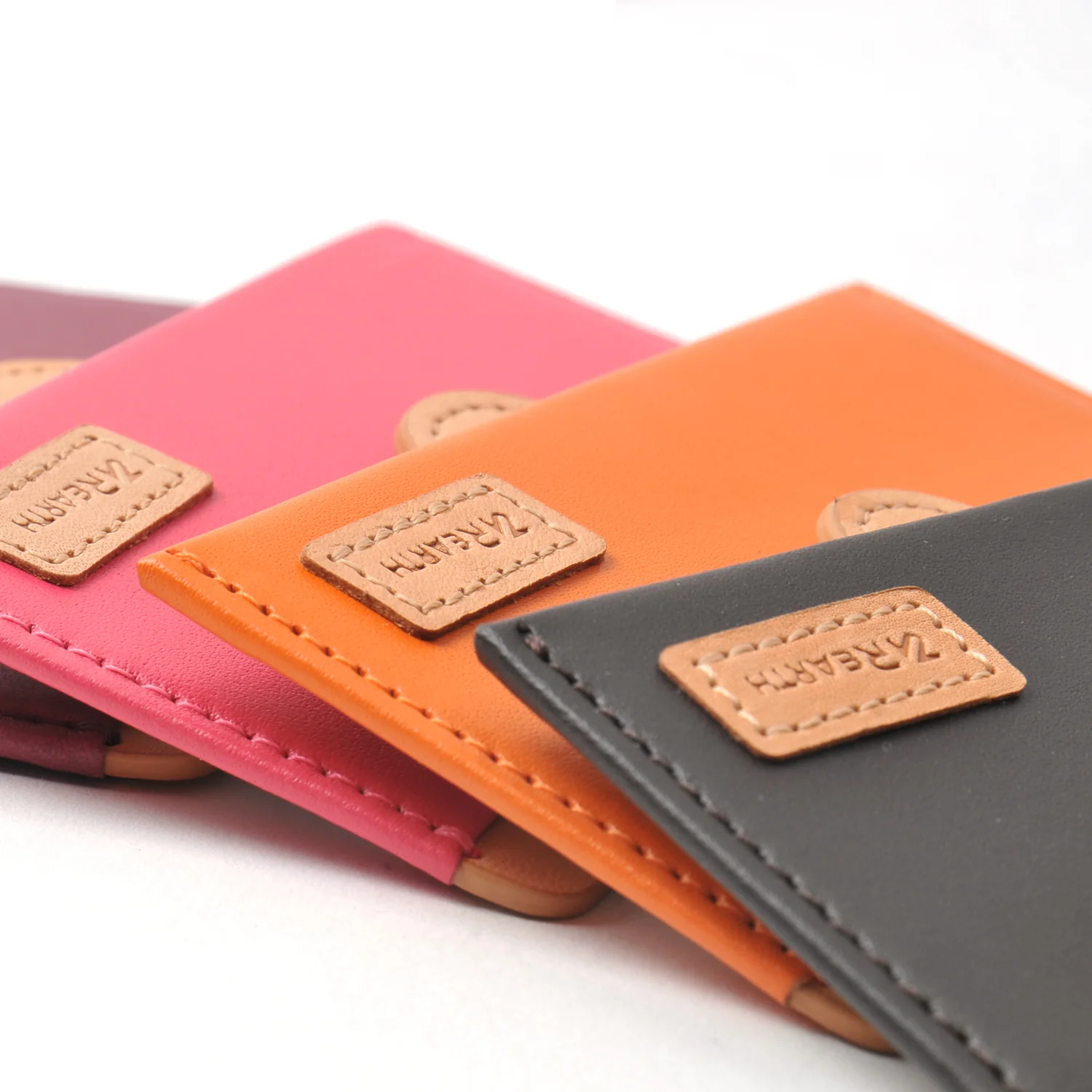 Card Holder | Genuine Leather - Orange - Image 3