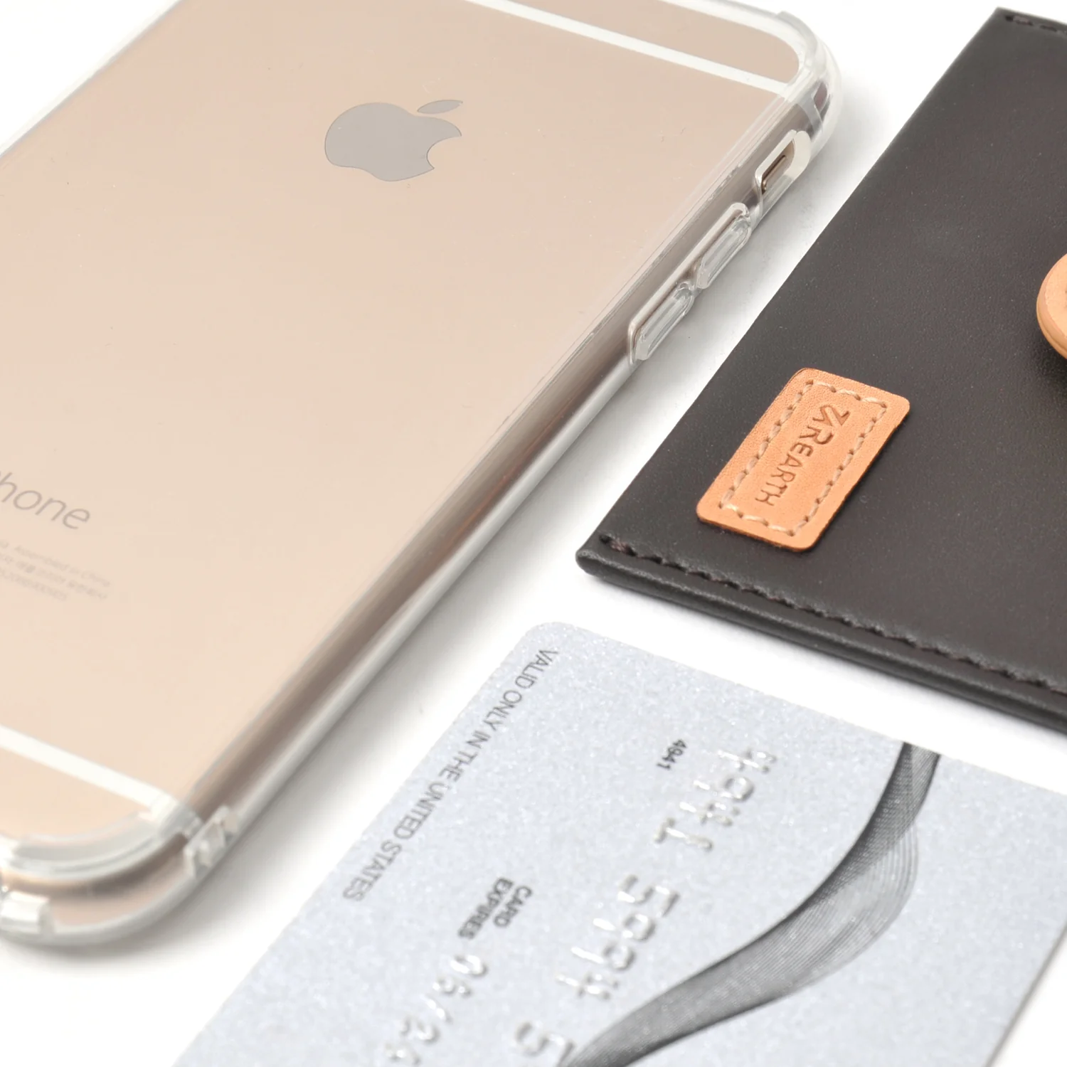 Card Holder | Genuine Leather - Orange - Image 4