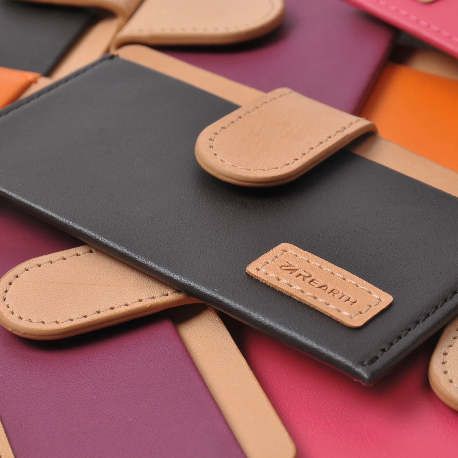 Card Holder | Genuine Leather - Orange - Image 5
