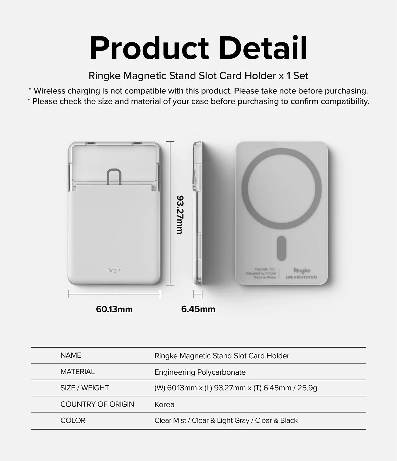 Card Holder | Magnetic Stand Slot - Image 47