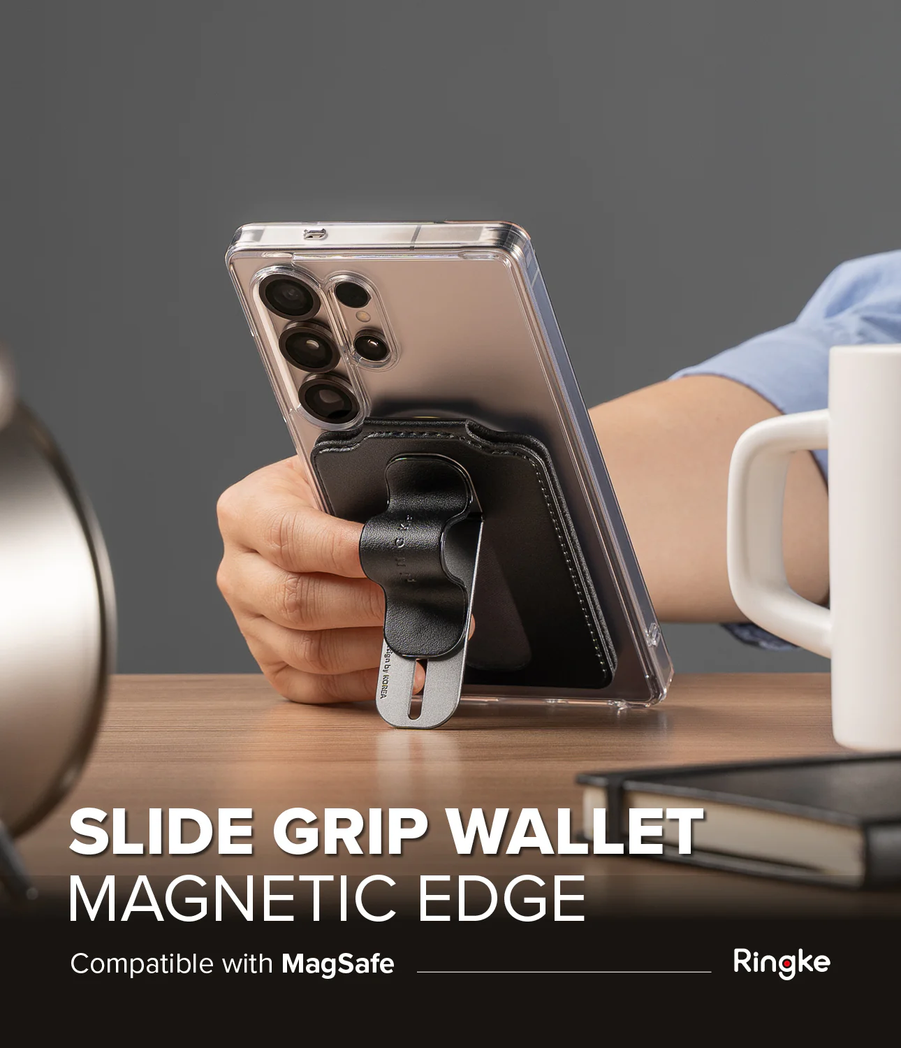 Card Holder | Slide Grip Wallet Magnetic Edge - Image 19