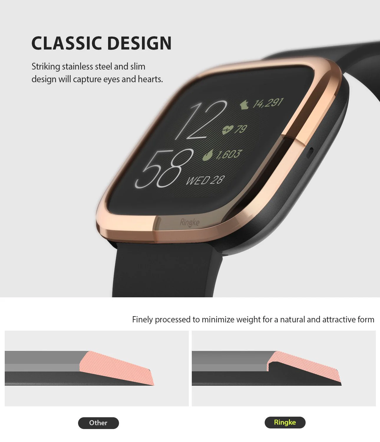 Fitbit Versa 2 | Bezel Styling 02 - Image 4