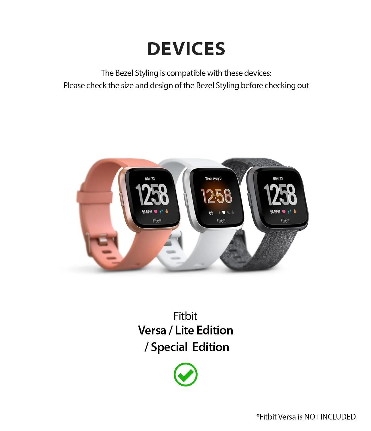 Fitbit Versa | Bezel Styling 03 - Image 11