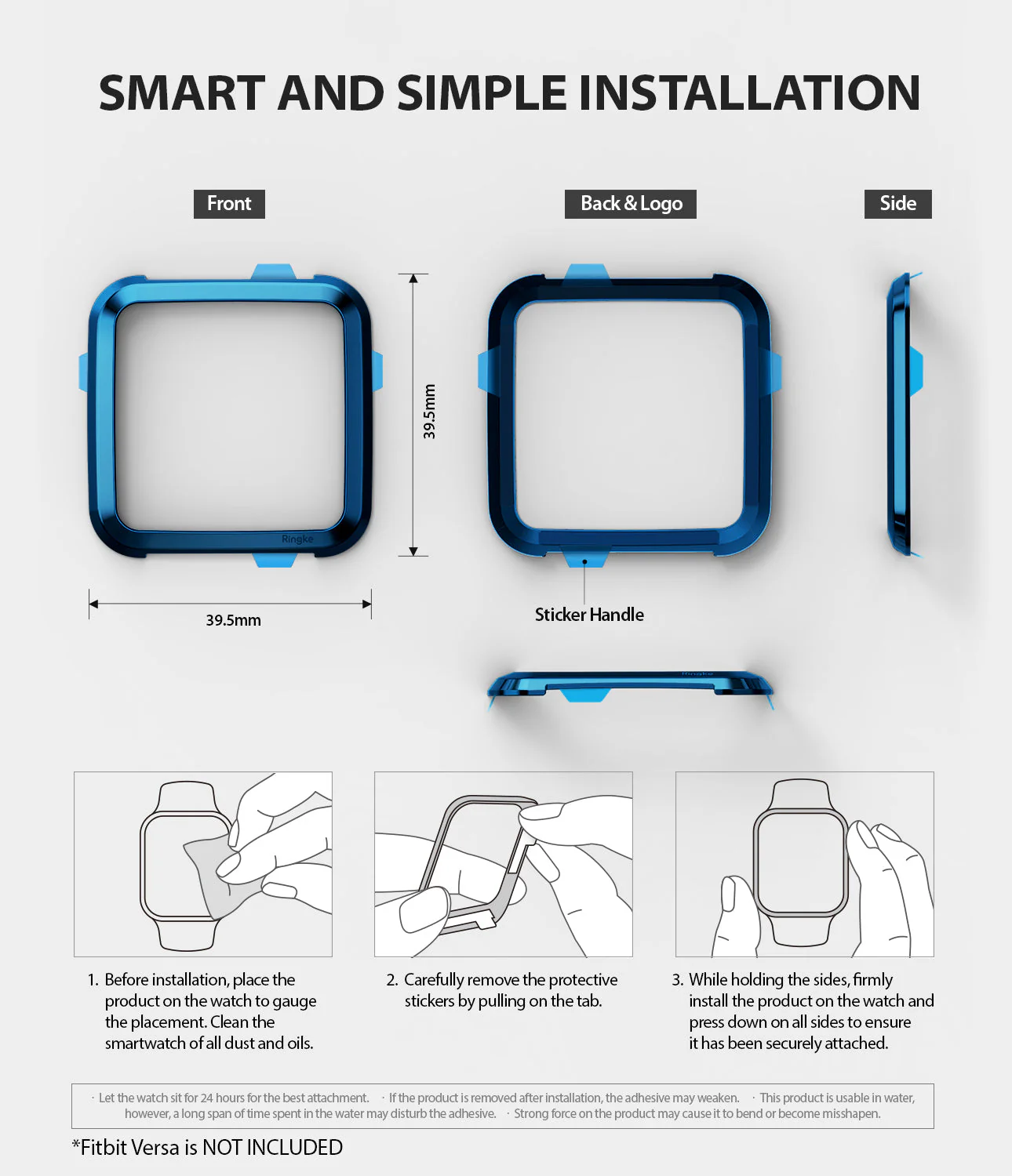 Fitbit Versa | Bezel Styling 04 - Image 13