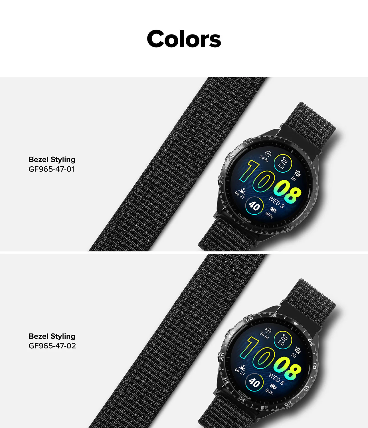Forerunner 965 | Bezel Styling & Band - Image 15