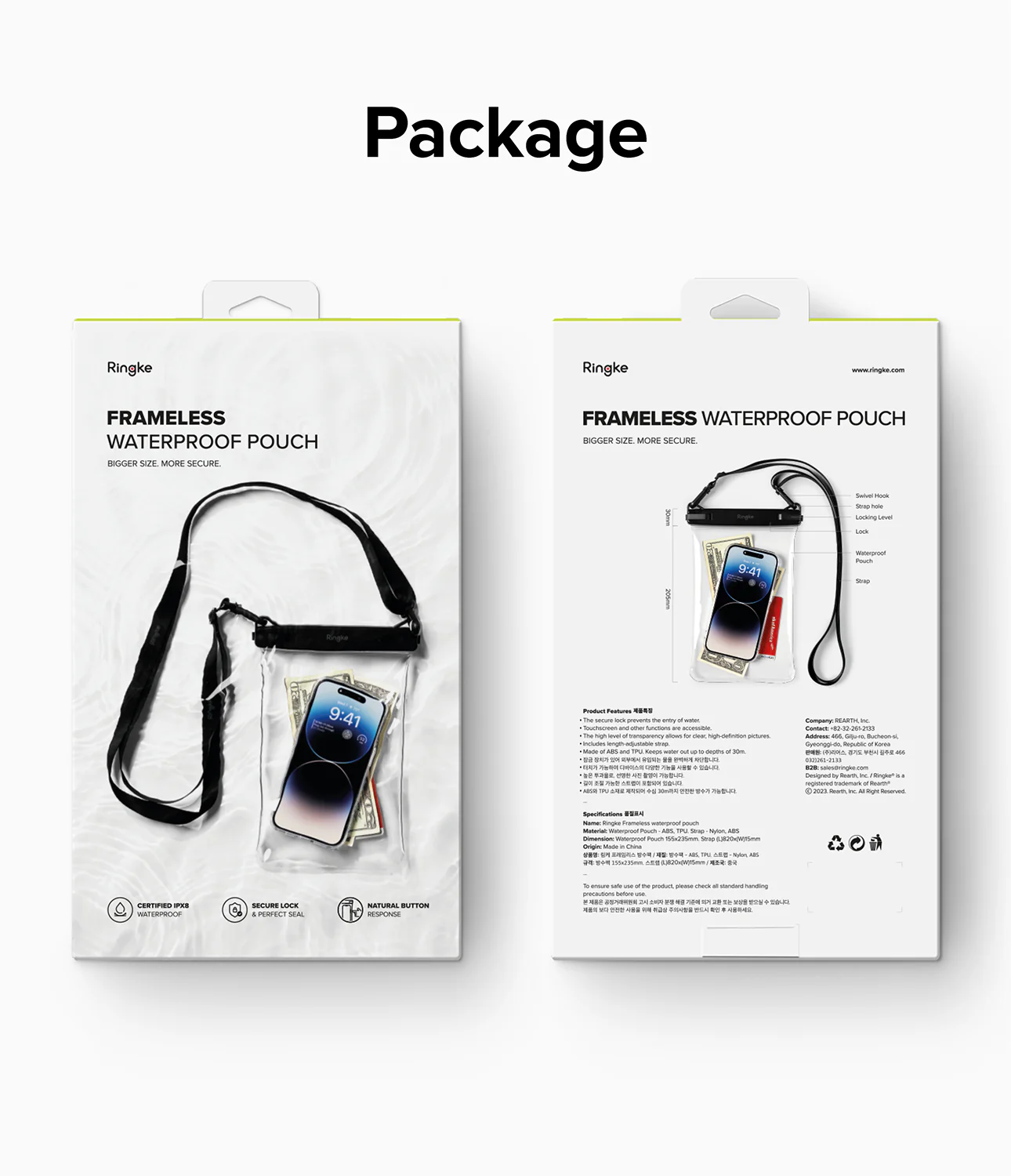 Waterproof Pouch Case | Frameless - Image 16