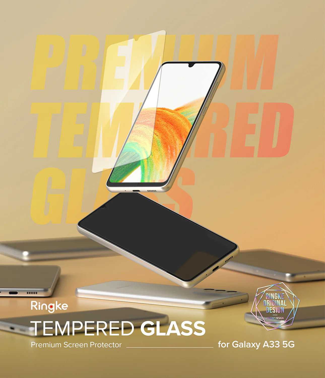 Galaxy A33 5G Screen Protector [2P] | Invisible Defender - Image 2