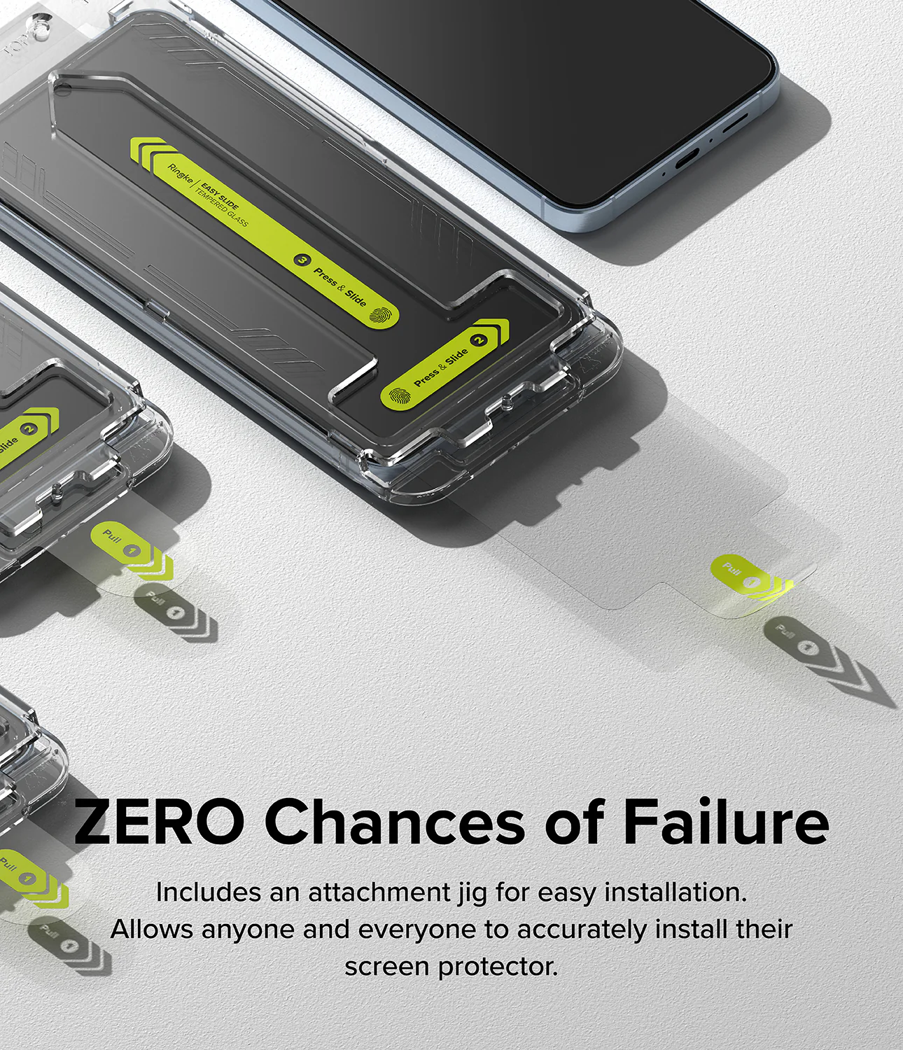 Galaxy A35 Screen Protector | Easy Slide Tempered Glass - Image 4