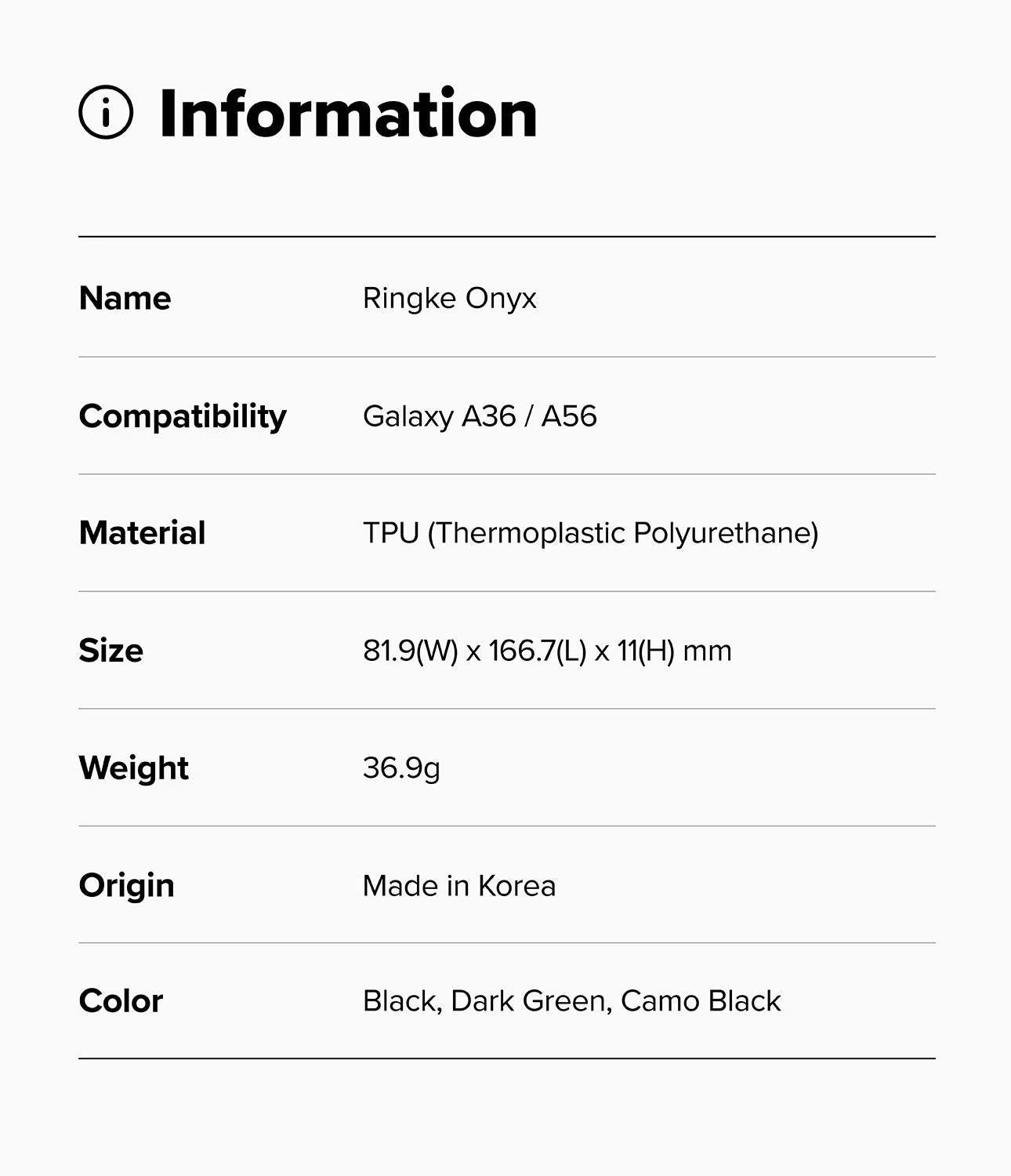 Galaxy A36 / A56 Case | Onyx - Image 41