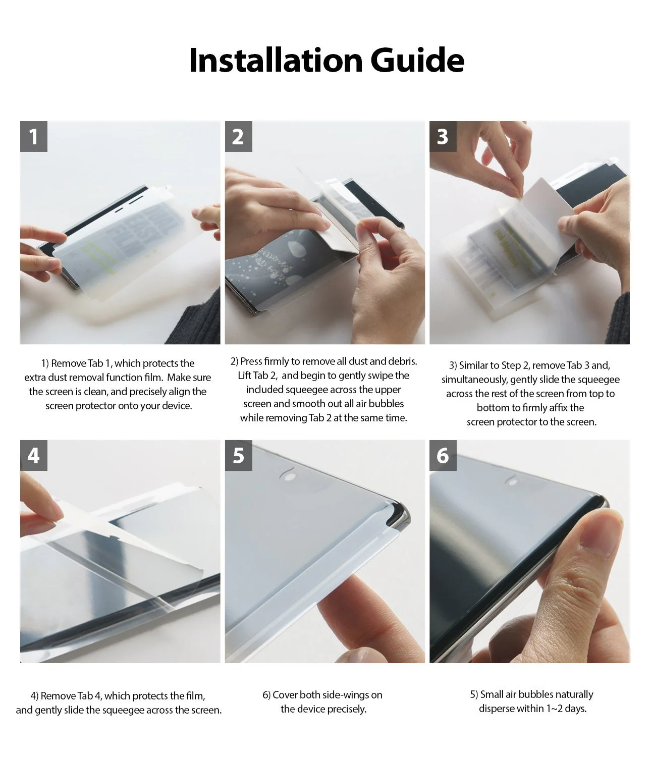 Galaxy A51 Screen Protector | Dual Easy Film Wing - Image 10