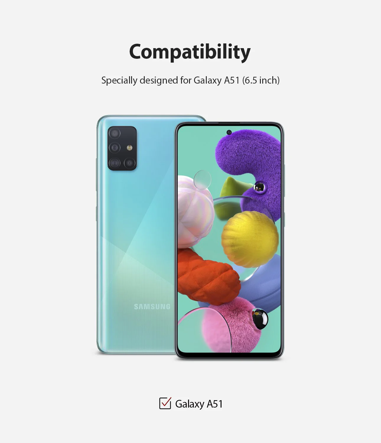Galaxy A51 Screen Protector | Dual Easy Film Wing - Image 11