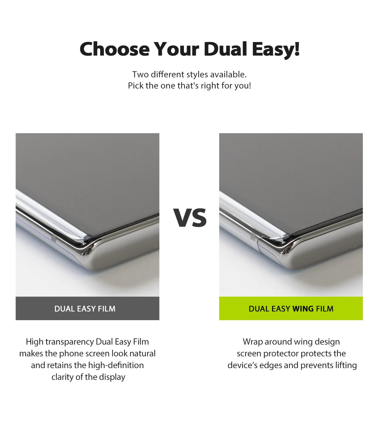 Galaxy A51 Screen Protector | Dual Easy Film Wing - Image 8
