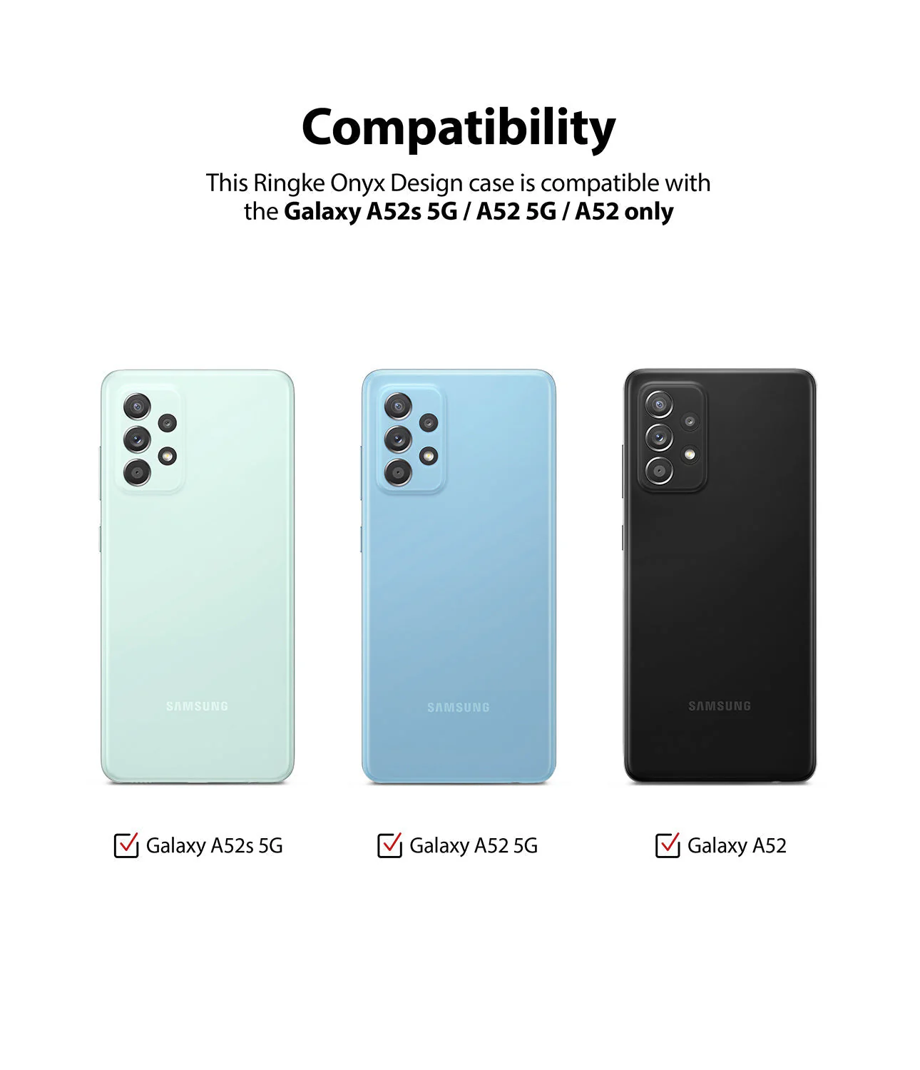 Galaxy A52 5G / 4G Case | Onyx Design - Image 25