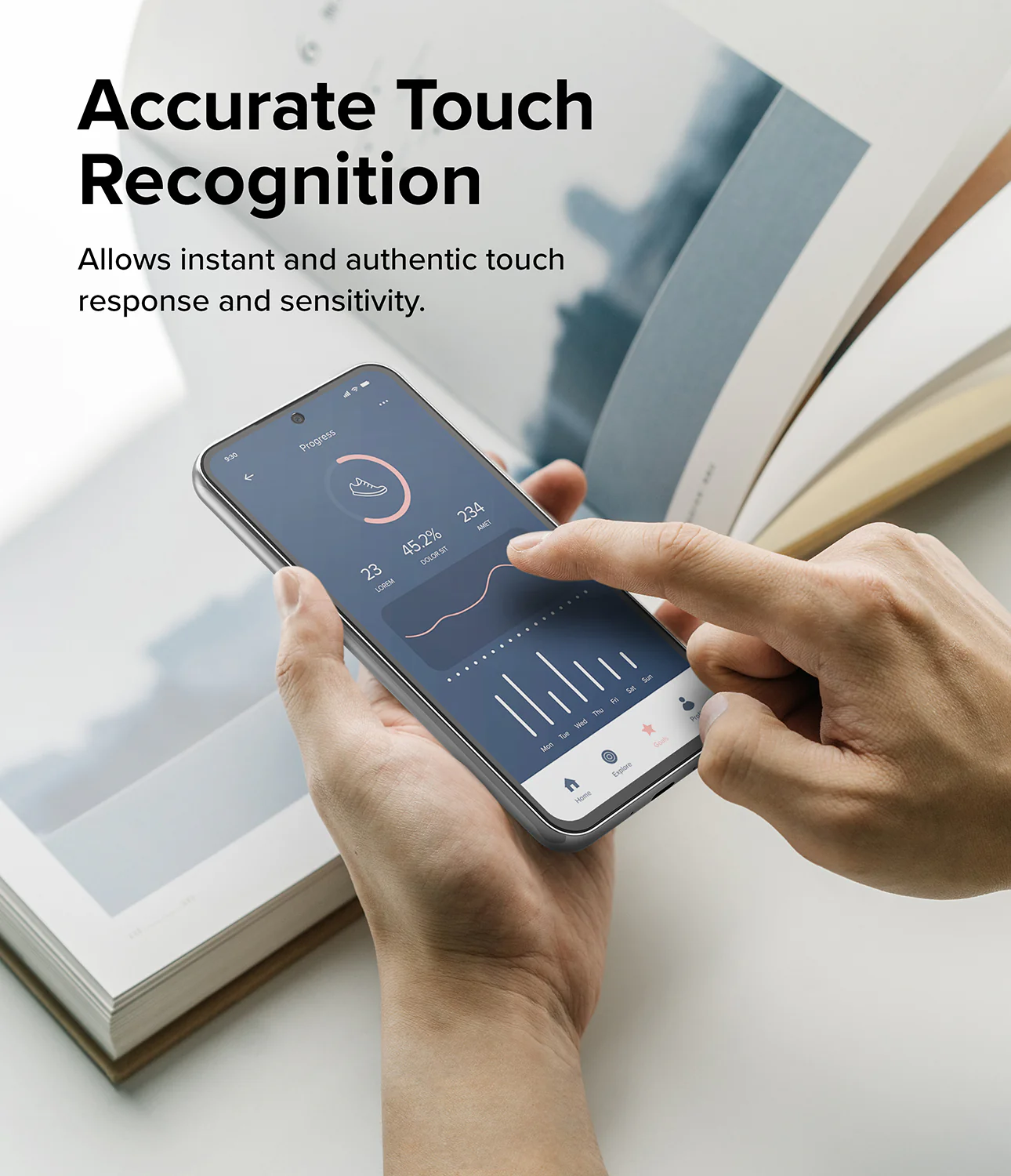 Galaxy A54 Screen Protector | Full Cover Glass - Image 8