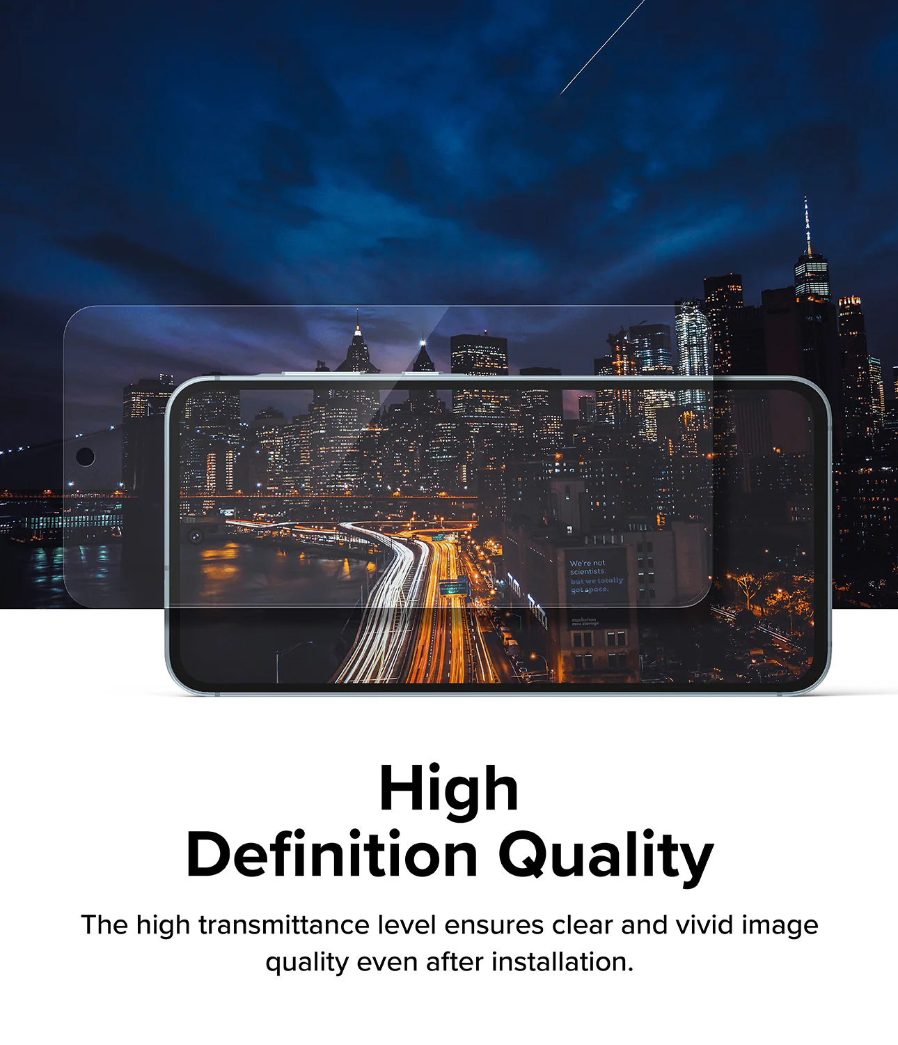 Galaxy A55 Screen Protector | Easy Slide Tempered Glass - Image 6
