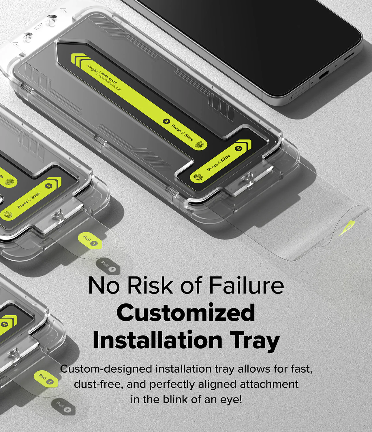 Galaxy A56 / A36 Screen Protector | Easy Slide Tempered Glass - Image 6