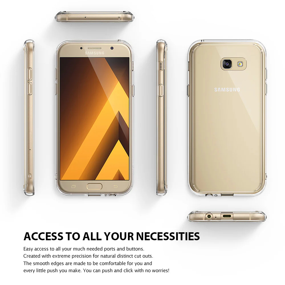 Galaxy A7 (2017) Case | Fusion - Rose Gold - Image 4