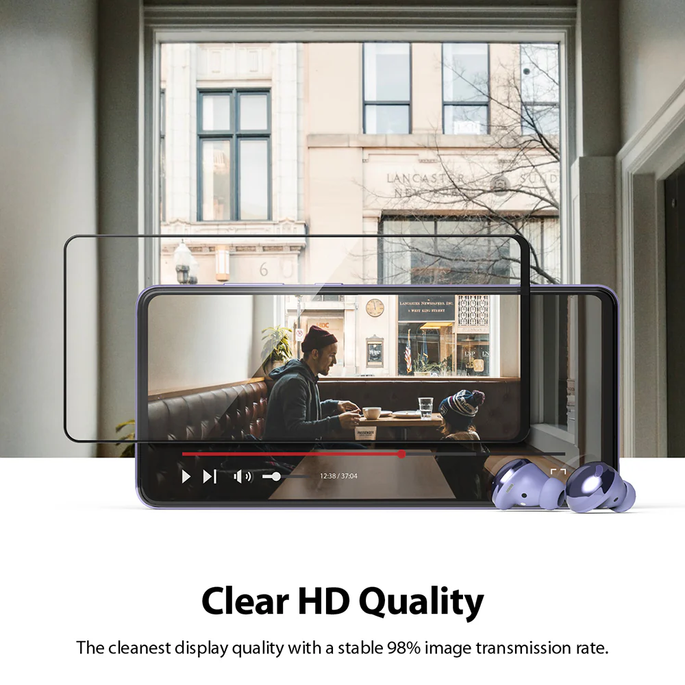 Galaxy A72 Screen Protector | Invisible Defender - Image 5