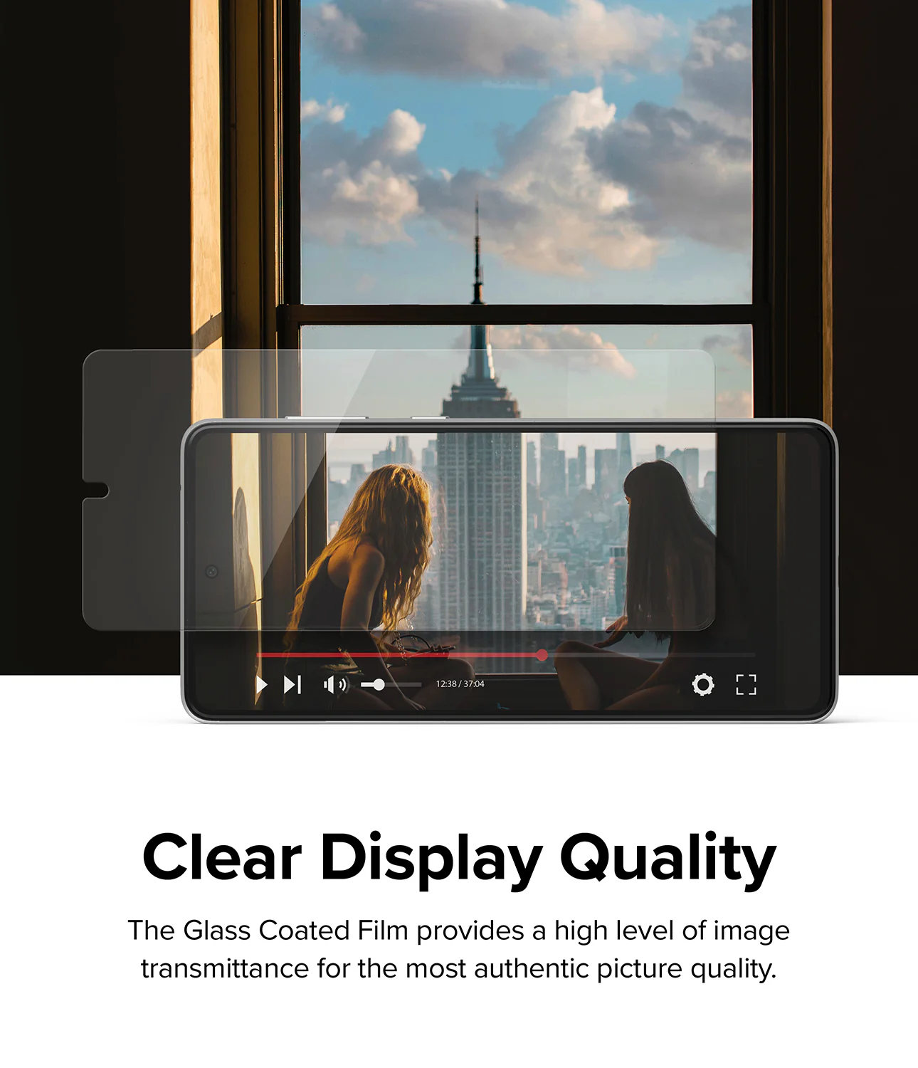 Galaxy A73 5G Screen Protector | Invisible Defender - Image 8